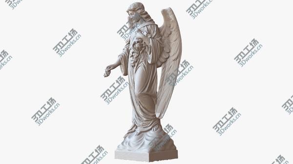 images/goods_img/20210312/3D model Sculpture Angel 1M Raw Scan/4.jpg